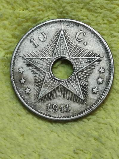 2025年第八十八场(总第一百一十四场）外国好品散币(免佣金) 少见–比属刚果1911年10分