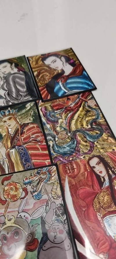 秋原瞳的小店第二十二期（持续收拍，卡游各系列最新活动卡一次看过瘾） 昆仑万象手绘档粗闪17张不同，实物非常好看01