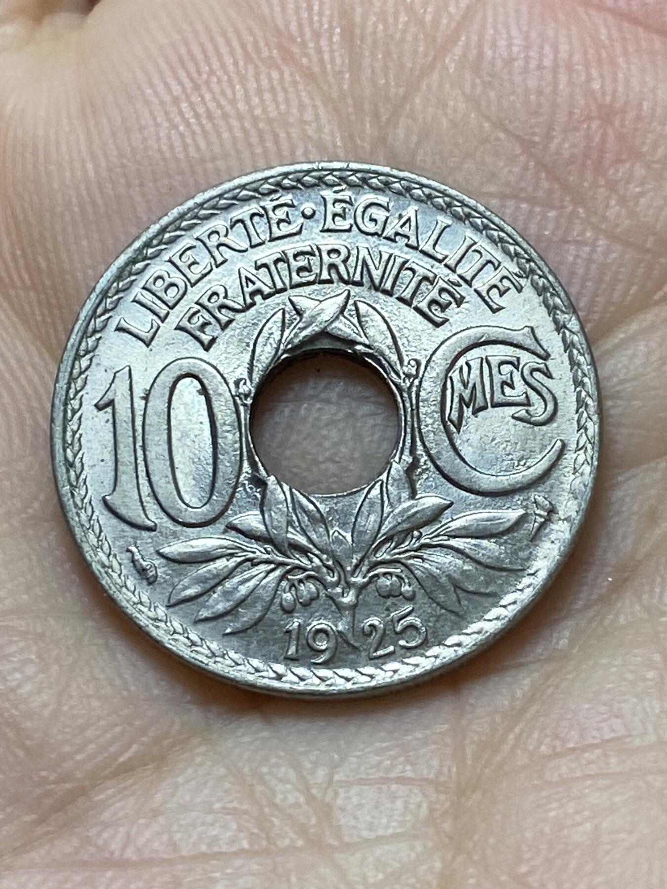2025年第八十八场(总第一百一十四场）外国好品散币(免佣金) 好品–法国🇫🇷1925年10生丁