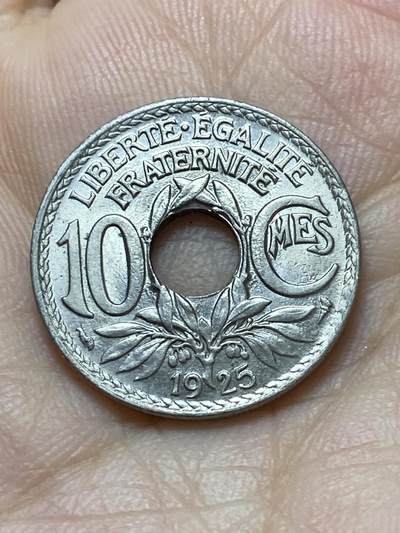 2025年第八十八场(总第一百一十四场）外国好品散币(免佣金) - 好品–法国🇫🇷1925年10生丁