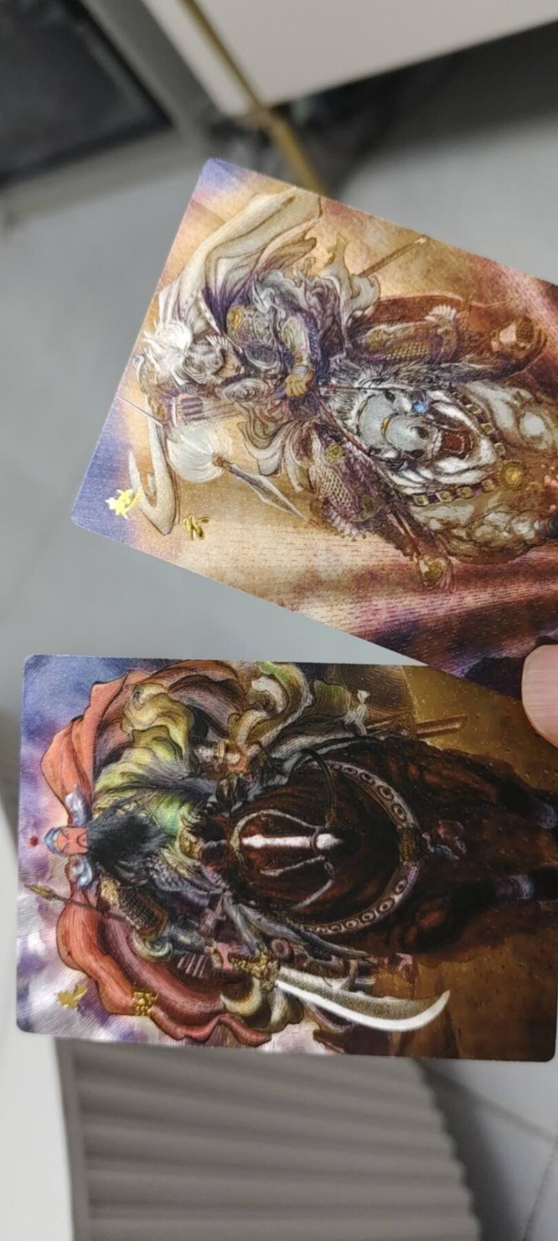 秋原瞳的小店第二十二期（持续收拍，又到了吃火锅串串的季节） 昆仑万象签绘水浒2弹特卡关羽赵云专属卡套
