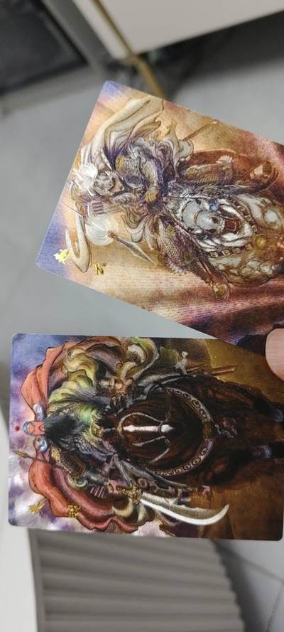 秋原瞳的小店第二十二期（持续收拍，又到了吃火锅串串的季节） - 昆仑万象签绘水浒2弹特卡关羽赵云专属卡套
