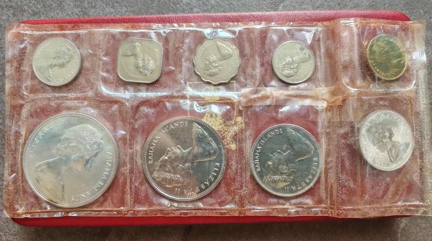 英属巴哈马1969年精制套币 Proof set
