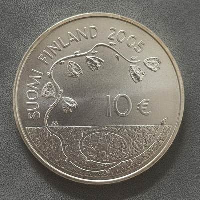 道一币馆币章第一百四十五场 - 芬兰2005年欧洲和平60周年10欧元精制银币 27.4g 925s 60000