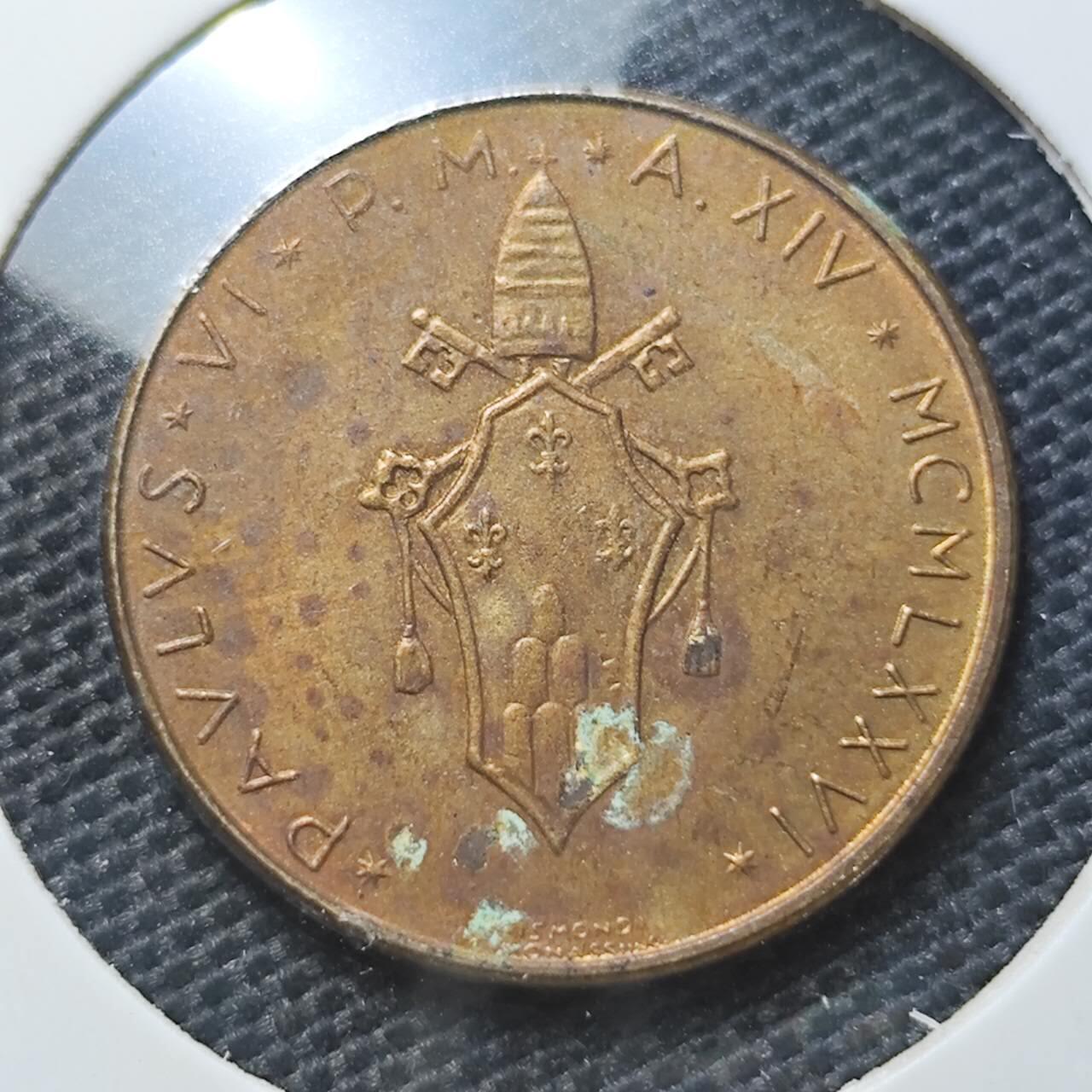 KK钱币收藏小铺 第334期 2月预留时间 周末发货  梵蒂冈