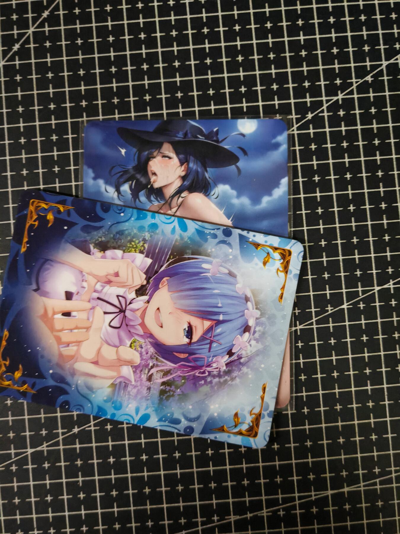 铃鹿第七期（提示一：自制卡难免瑕疵，可能存在撞角爆边等出厂瑕疵，介意慎拍；提示二：参拍请慎重，跑单押金不退的）） 主任猫眼彩闪艺术特卡1