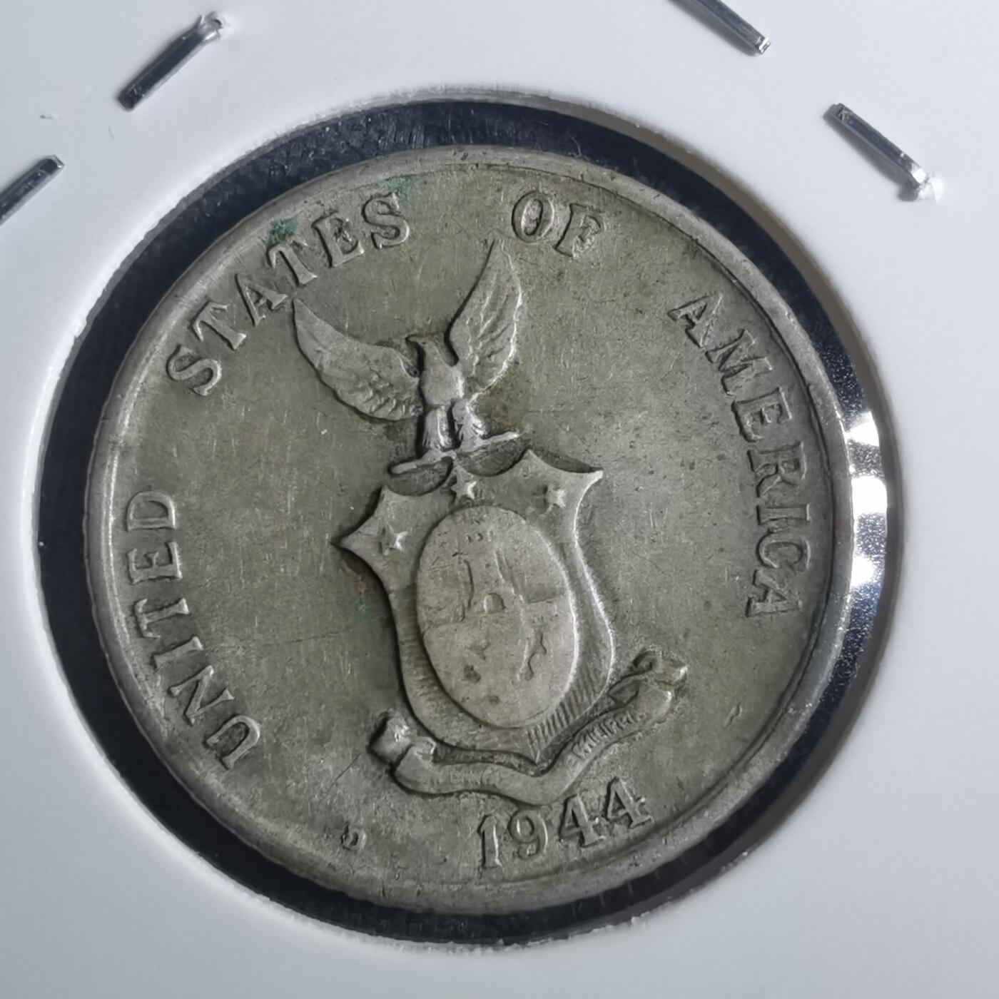 沼泽如烟--第835场 菲律宾1944年二十分银币