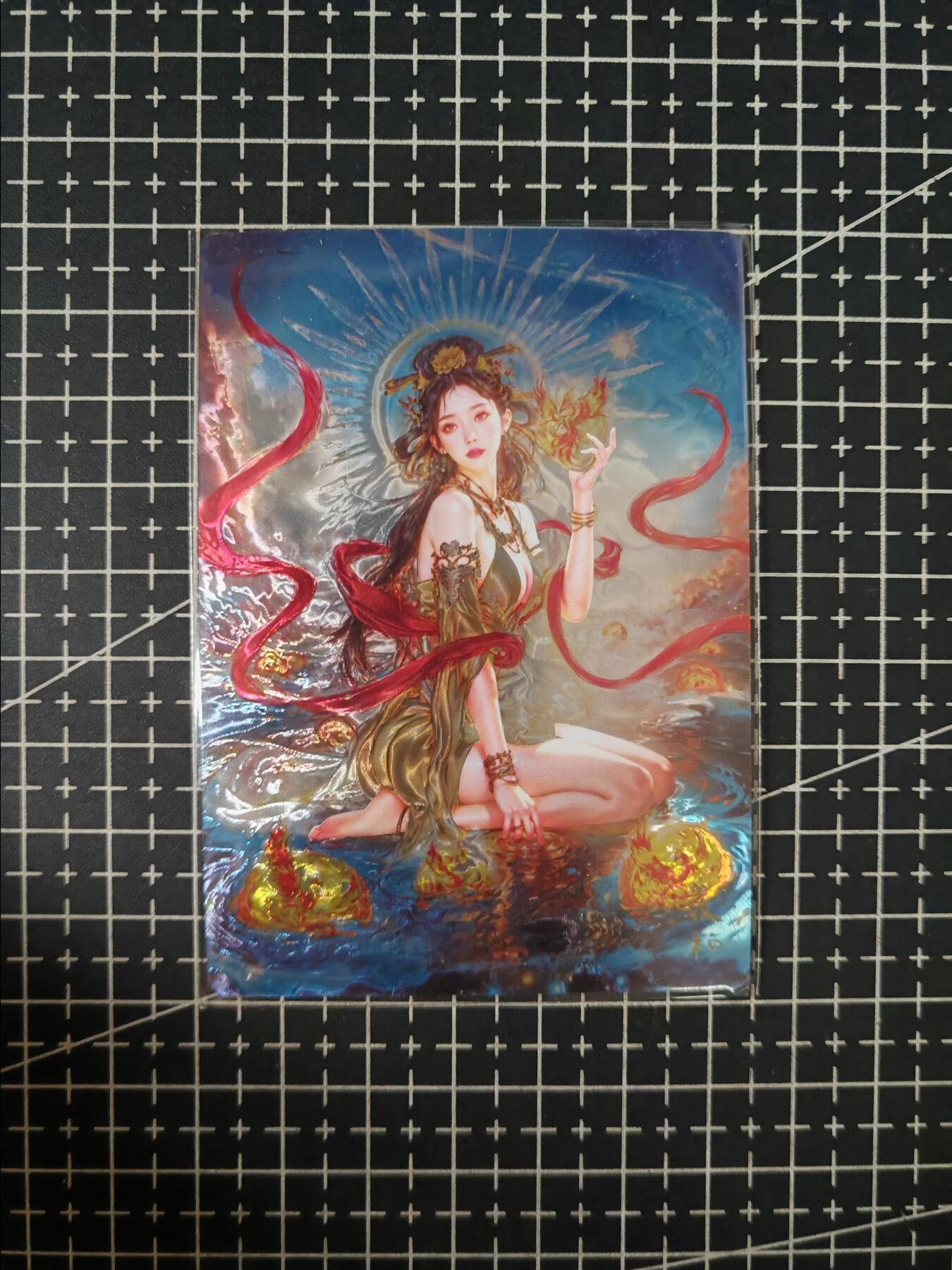 铃鹿第七期（提示一：自制卡难免瑕疵，可能存在撞角爆边等出厂瑕疵，介意慎拍；提示二：参拍请慎重，跑单押金不退的）） 光刻羲和