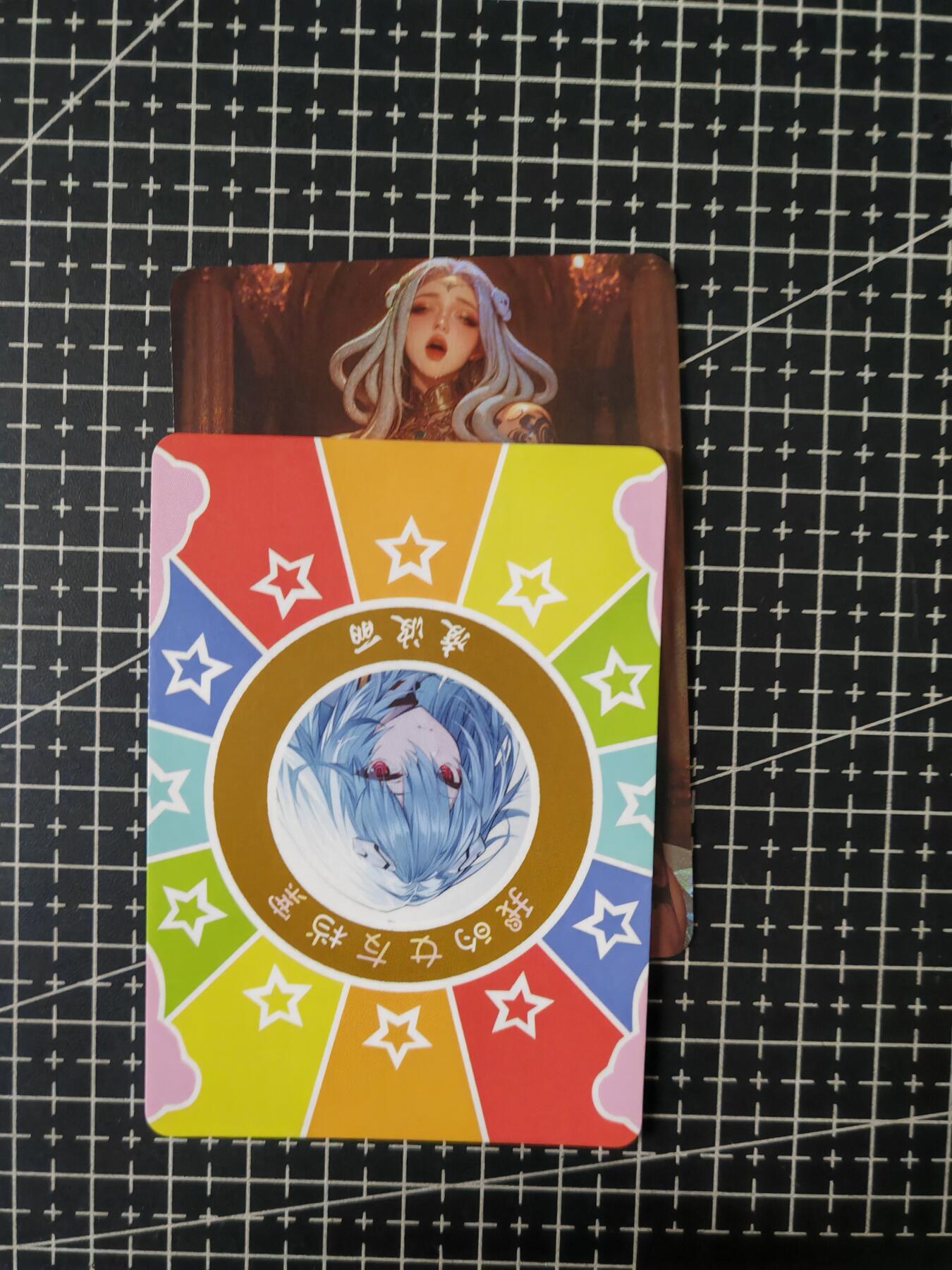 铃鹿第七期（提示一：自制卡难免瑕疵，可能存在撞角爆边等出厂瑕疵，介意慎拍；提示二：参拍请慎重，跑单押金不退的）） 艺术彩闪单卡美杜莎2