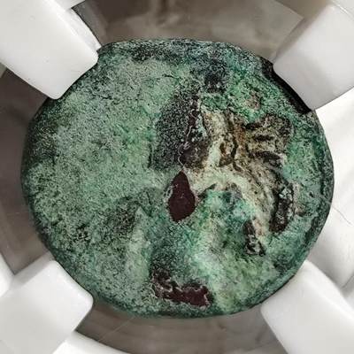 希腊罗马丝路打制币化石【中外钱币放漏】专场！陆小鱼的钱币仓，限时拍卖第078场 - 贵霜-萨珊 婆薮提婆一世铜币