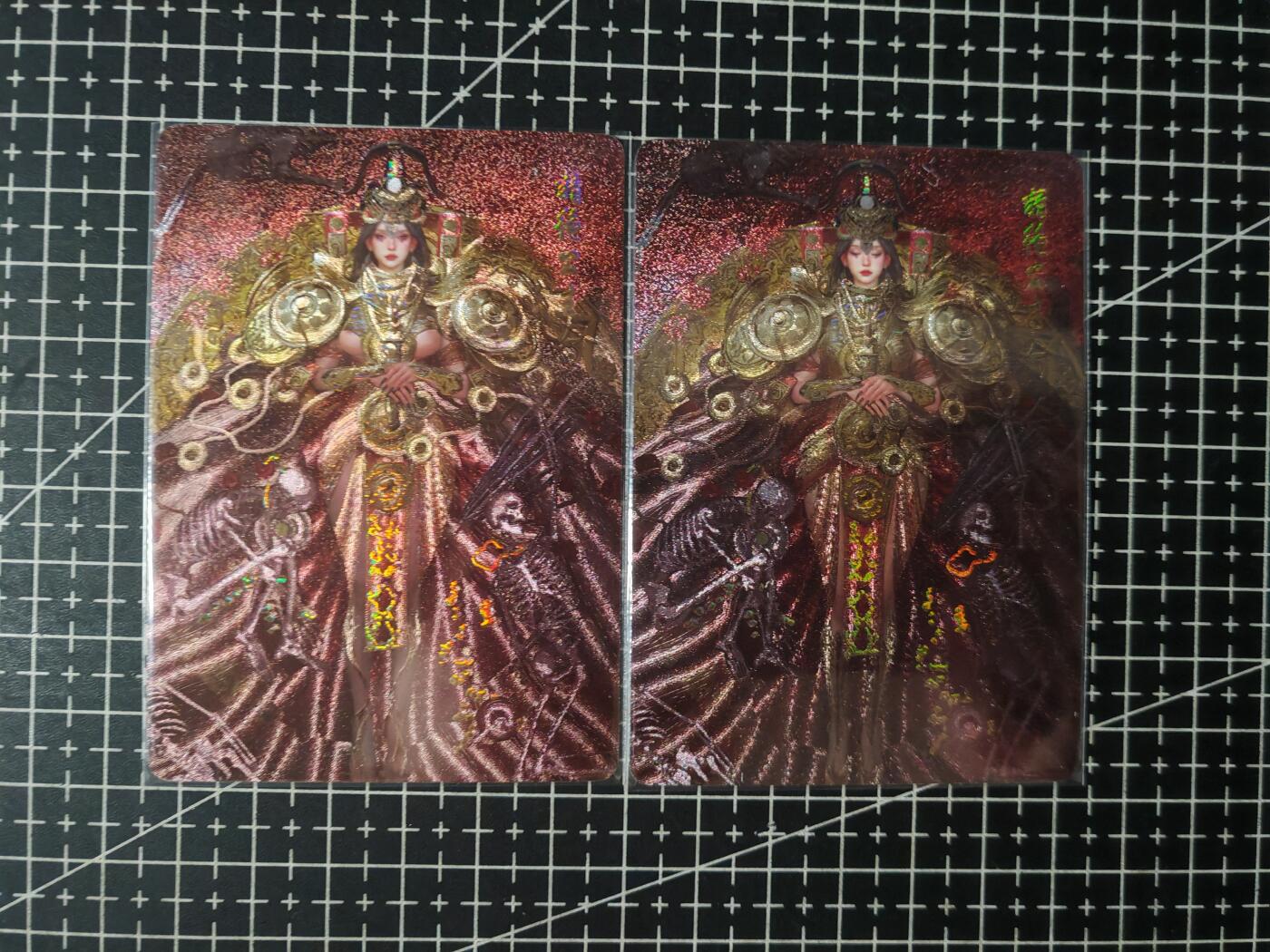 铃鹿第七期（提示一：自制卡难免瑕疵，可能存在撞角爆边等出厂瑕疵，介意慎拍；提示二：参拍请慎重，跑单押金不退的）） 幻粗精绝公主