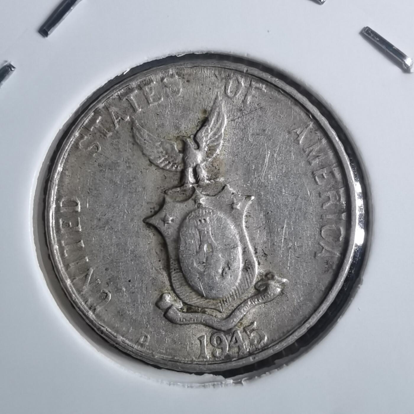 沼泽如烟--第835场 菲律宾1945年十分银币