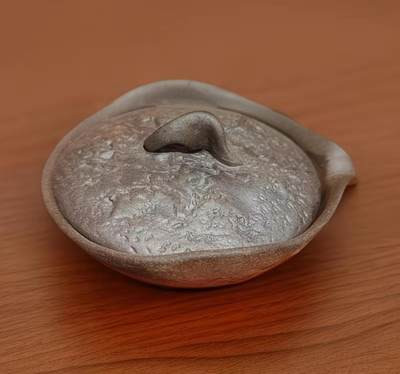 老岩泥祥云陶瓷手抓壶粗瓷茶具 - 老岩泥祥云陶瓷手抓壶粗瓷茶具