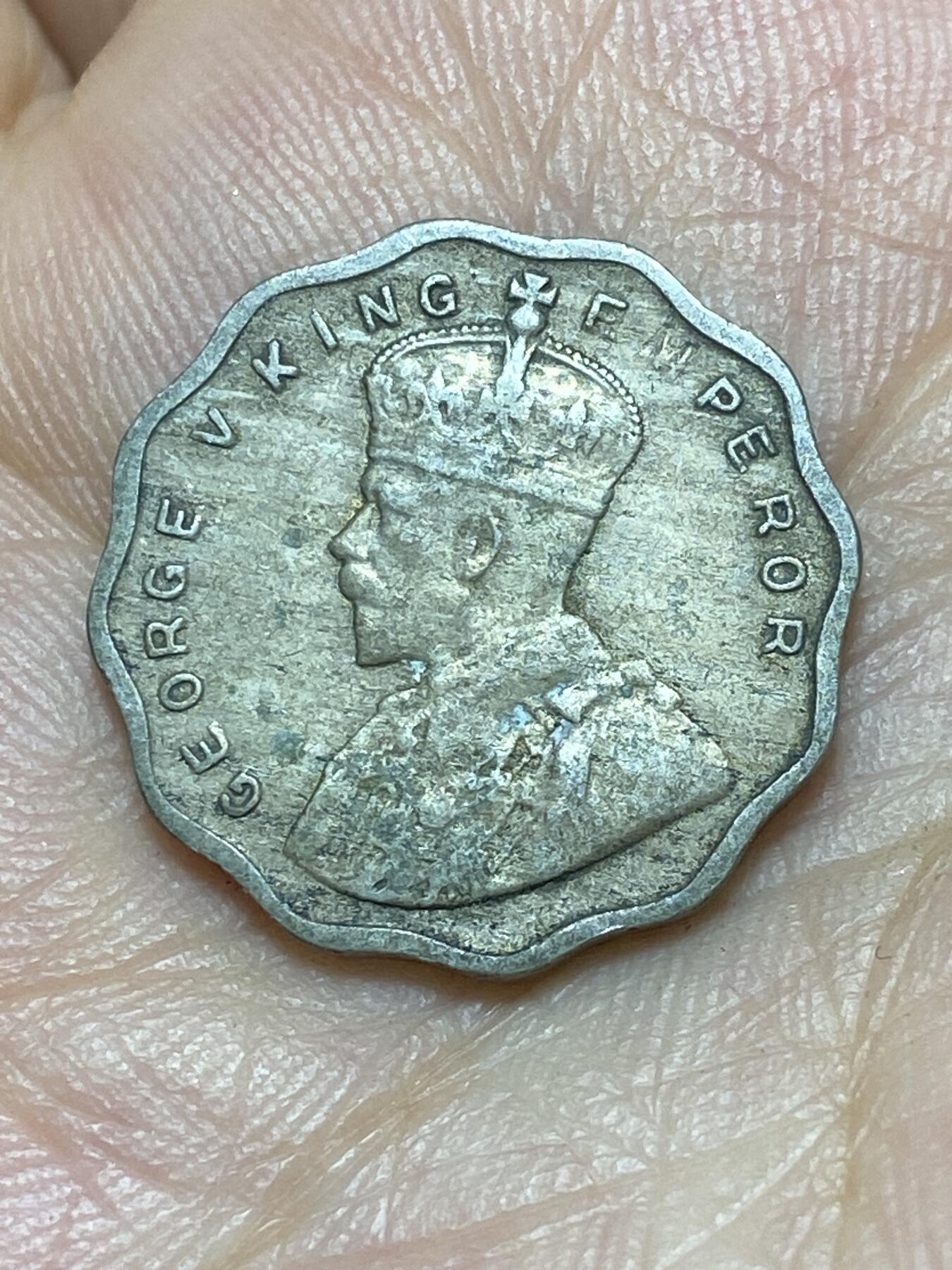 2025年第八十九场(总第一百一十五场）外国好品散币(免佣金) 英属印度1936年1安娜(乔治五世时期，关门年，年份下带点b版孟买造)