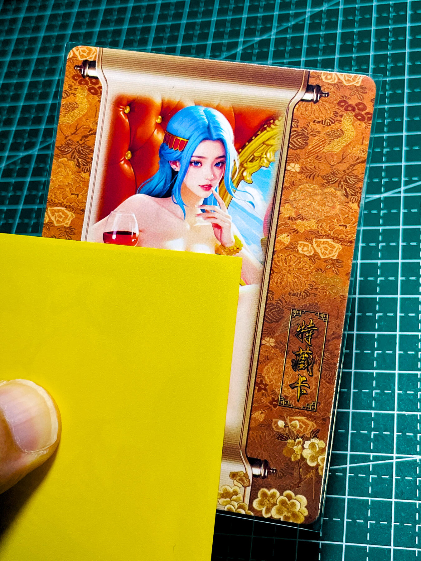 【关注参拍有赠卡】显眼宝31期  逝者如斯夫不舍昼夜 五月卡牌     原创重绘海贼系列卡   3建模   积分卡薇薇公主艺术卡   共1张   粗闪精扣工艺  大卡尺寸  63*88