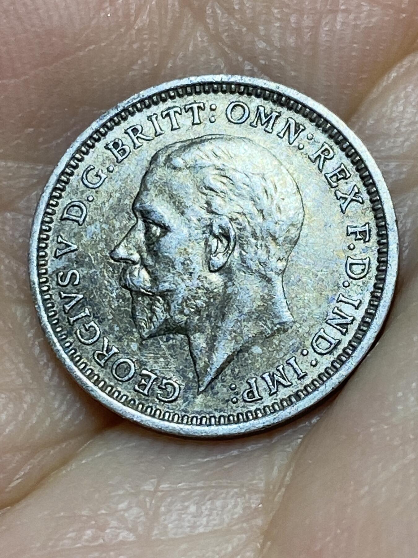 2025年第八十九场(总第一百一十五场）外国好品散币(免佣金) 好品–英国🇬🇧1936年3便士银币(乔治五世逝世年，第三版关门年，500银)