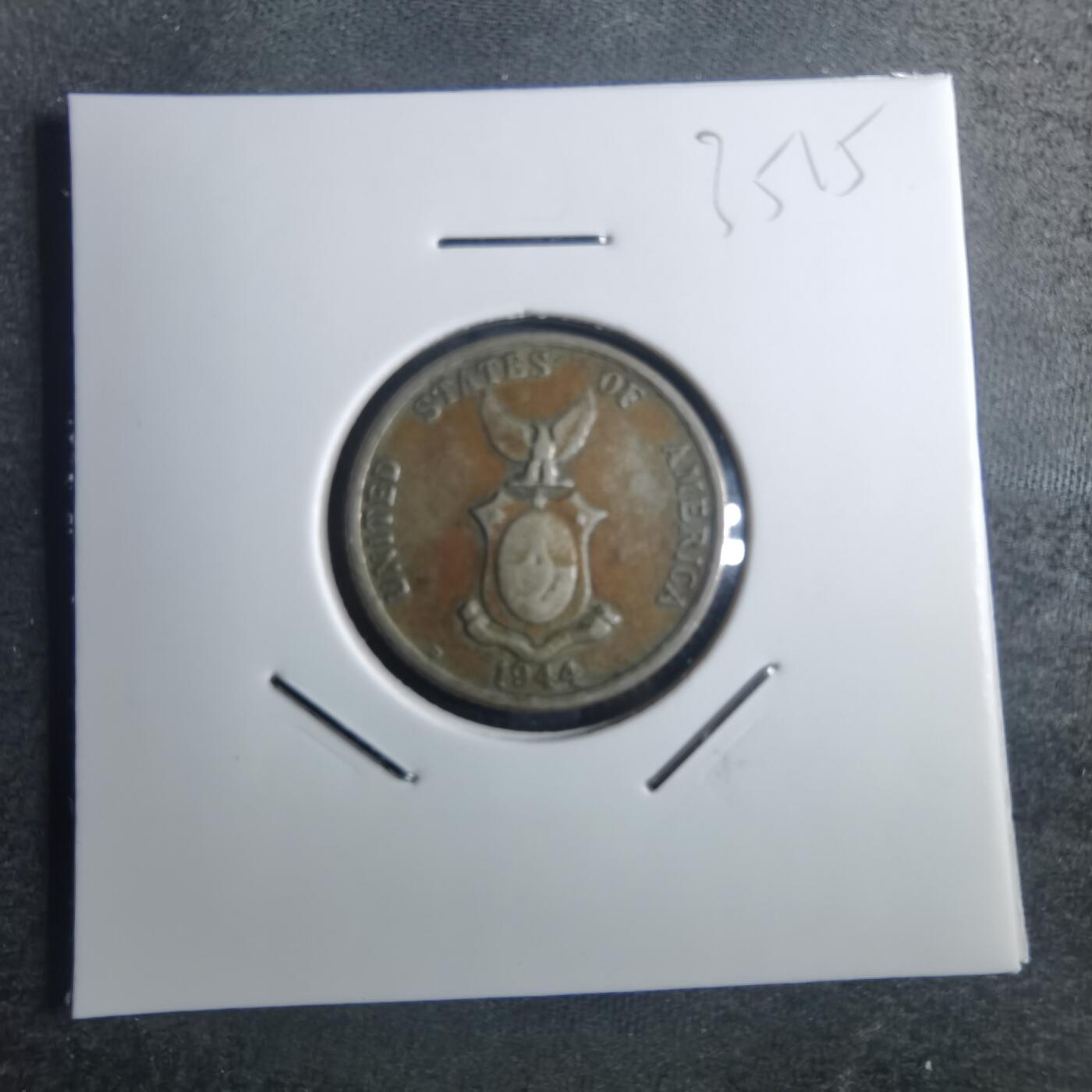 沼泽如烟--第835场 菲律宾1944年二十分银币