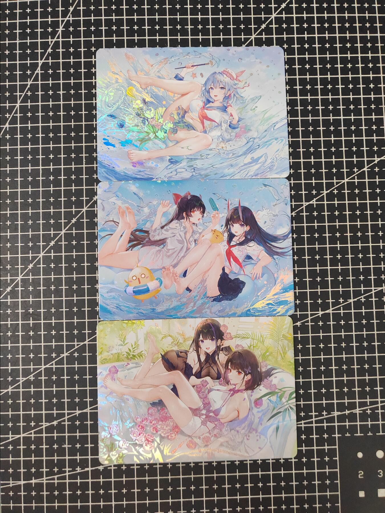 铃鹿第七期（提示一：自制卡难免瑕疵，可能存在撞角爆边等出厂瑕疵，介意慎拍；提示二：参拍请慎重，跑单押金不退的））