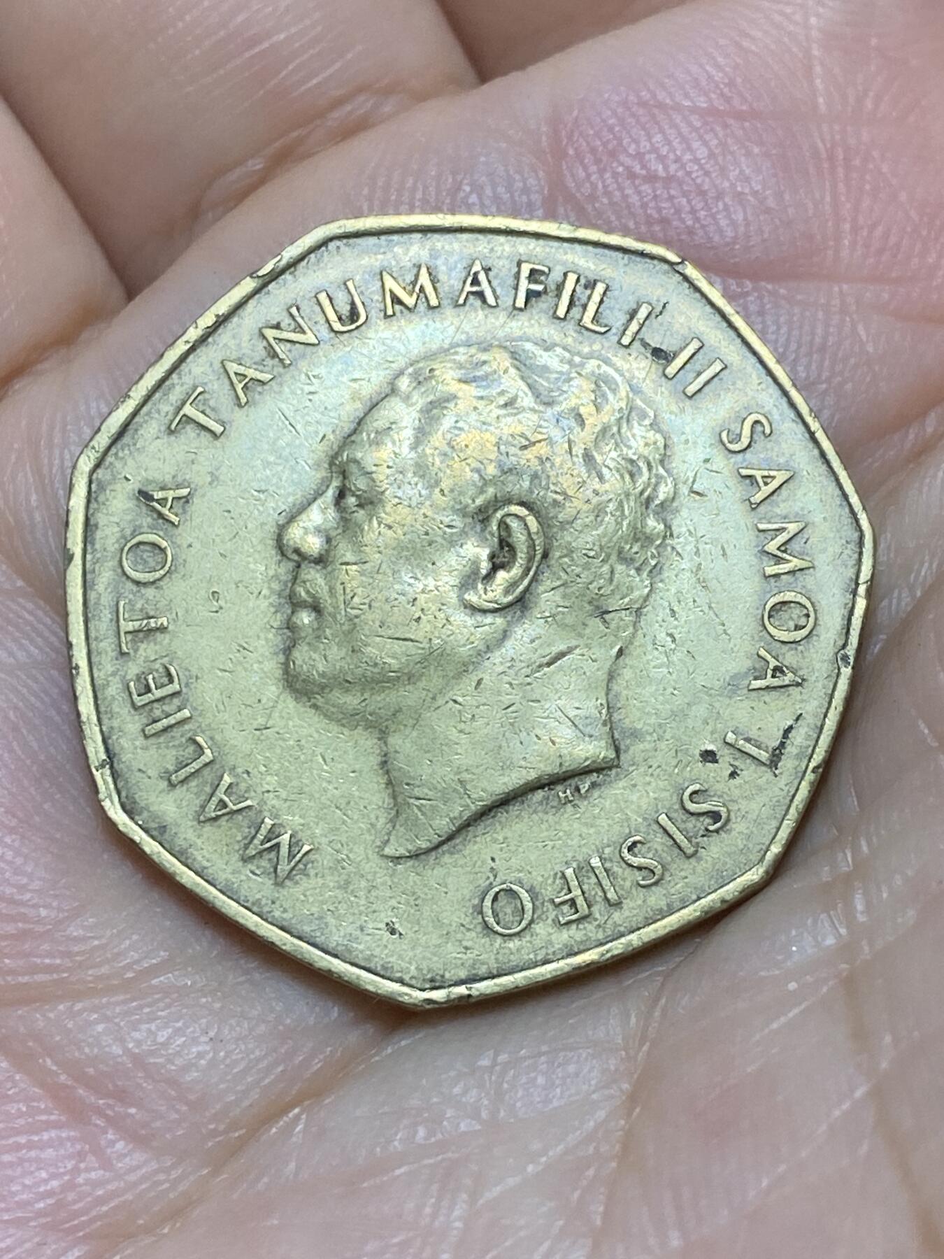 2025年第八十九场(总第一百一十五场）外国好品散币(免佣金) 萨摩亚🇼🇸1984单年份1塔拉(第二套流通硬币第二版)