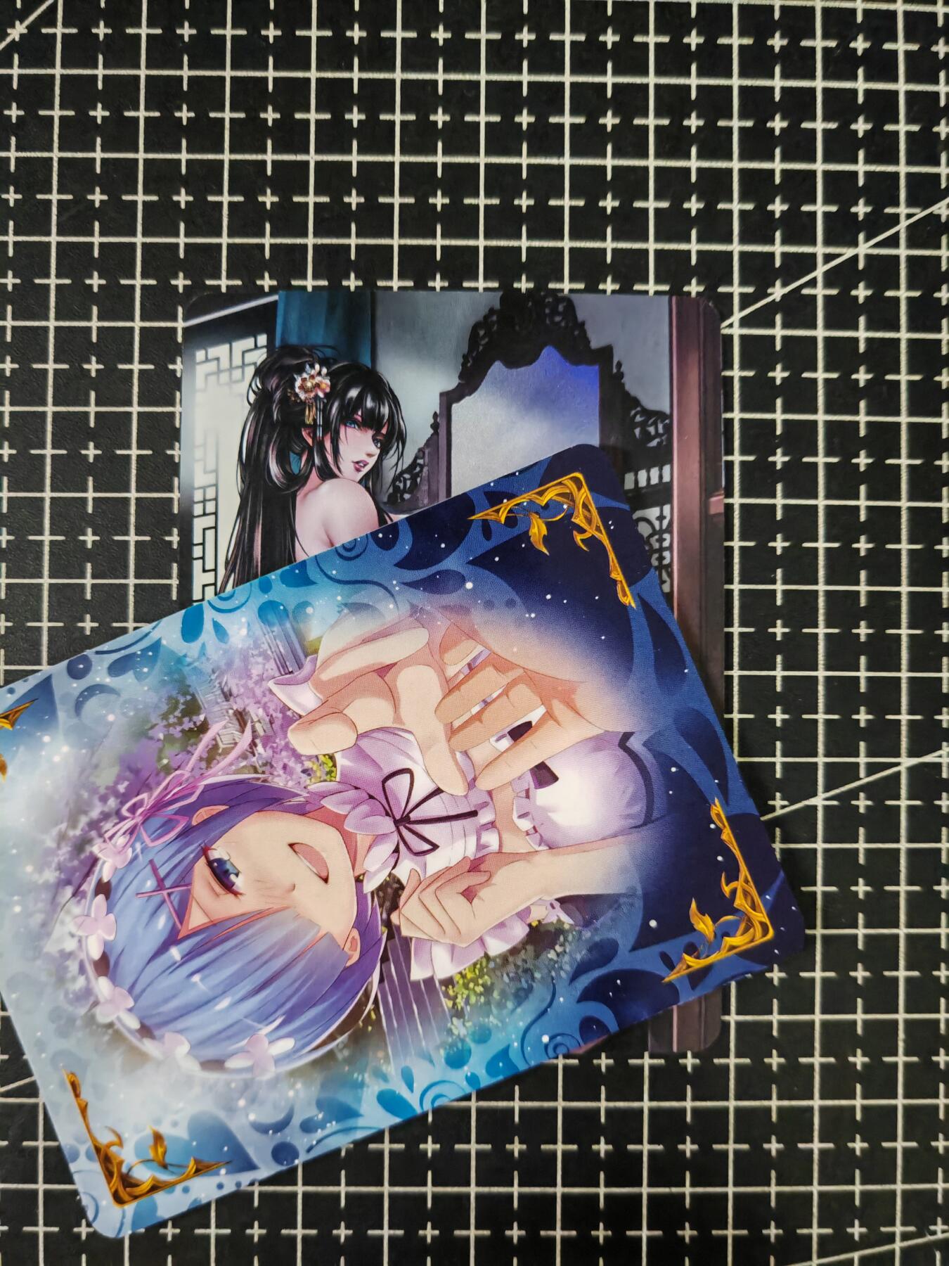 铃鹿第七期（提示一：自制卡难免瑕疵，可能存在撞角爆边等出厂瑕疵，介意慎拍；提示二：参拍请慎重，跑单押金不退的）） 逍遥鹿鼎记阿珂特藏卡