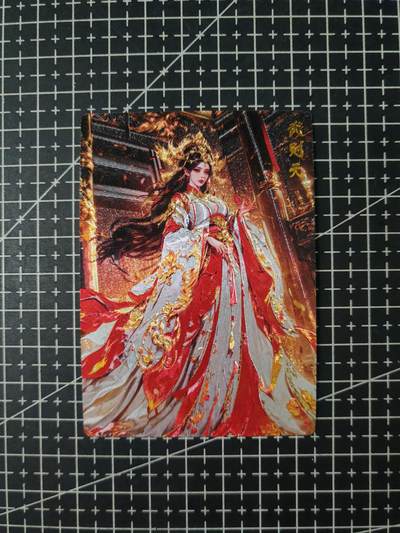 铃鹿第七期（提示一：自制卡难免瑕疵，可能存在撞角爆边等出厂瑕疵，介意慎拍；提示二：参拍请慎重，跑单押金不退的）） - 奇点粗闪武则天