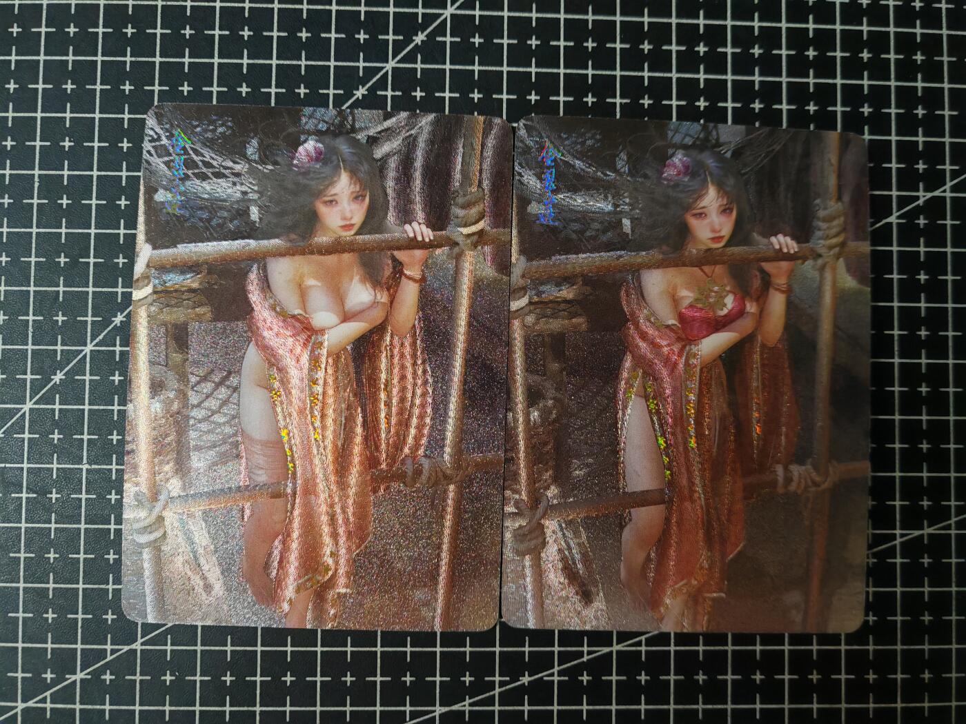 铃鹿第七期（提示一：自制卡难免瑕疵，可能存在撞角爆边等出厂瑕疵，介意慎拍；提示二：参拍请慎重，跑单押金不退的）） 幻粗金翠莲