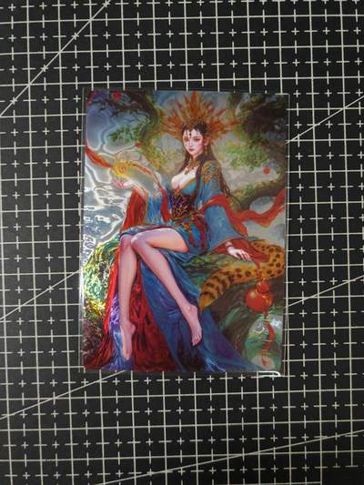 铃鹿第七期（提示一：自制卡难免瑕疵，可能存在撞角爆边等出厂瑕疵，介意慎拍；提示二：参拍请慎重，跑单押金不退的）） - 光刻西王母