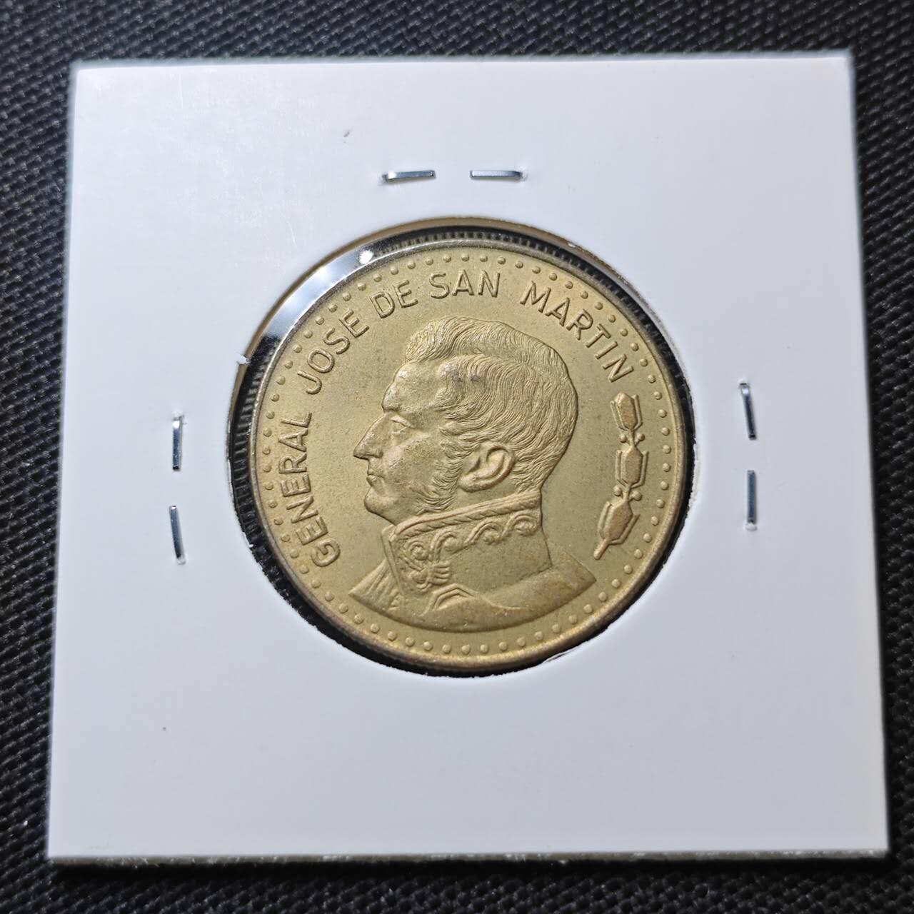 KK钱币收藏小铺 第334期 2月预留时间 周末发货  1979阿根廷100比索铜币