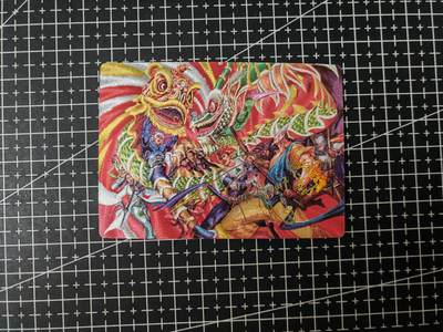 铃鹿第七期（提示一：自制卡难免瑕疵，可能存在撞角爆边等出厂瑕疵，介意慎拍；提示二：参拍请慎重，跑单押金不退的）） - 蛇年如意粗闪单卡