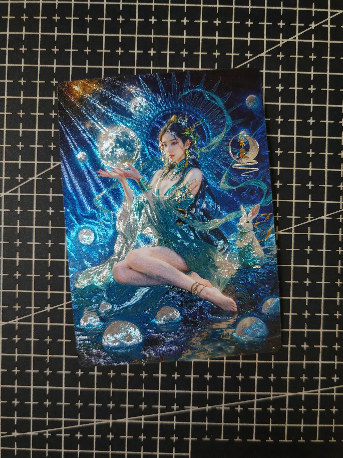 铃鹿第七期（提示一：自制卡难免瑕疵，可能存在撞角爆边等出厂瑕疵，介意慎拍；提示二：参拍请慎重，跑单押金不退的）） 玄灵谱粗闪常曦