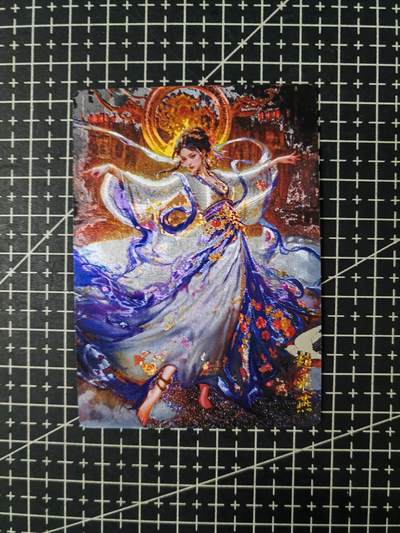 铃鹿第七期（提示一：自制卡难免瑕疵，可能存在撞角爆边等出厂瑕疵，介意慎拍；提示二：参拍请慎重，跑单押金不退的）） - 奇点粗闪赵飞燕
