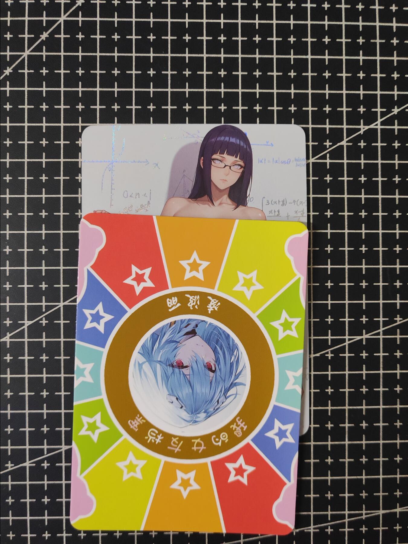 铃鹿第七期（提示一：自制卡难免瑕疵，可能存在撞角爆边等出厂瑕疵，介意慎拍；提示二：参拍请慎重，跑单押金不退的）） 雏田艺术彩闪卡