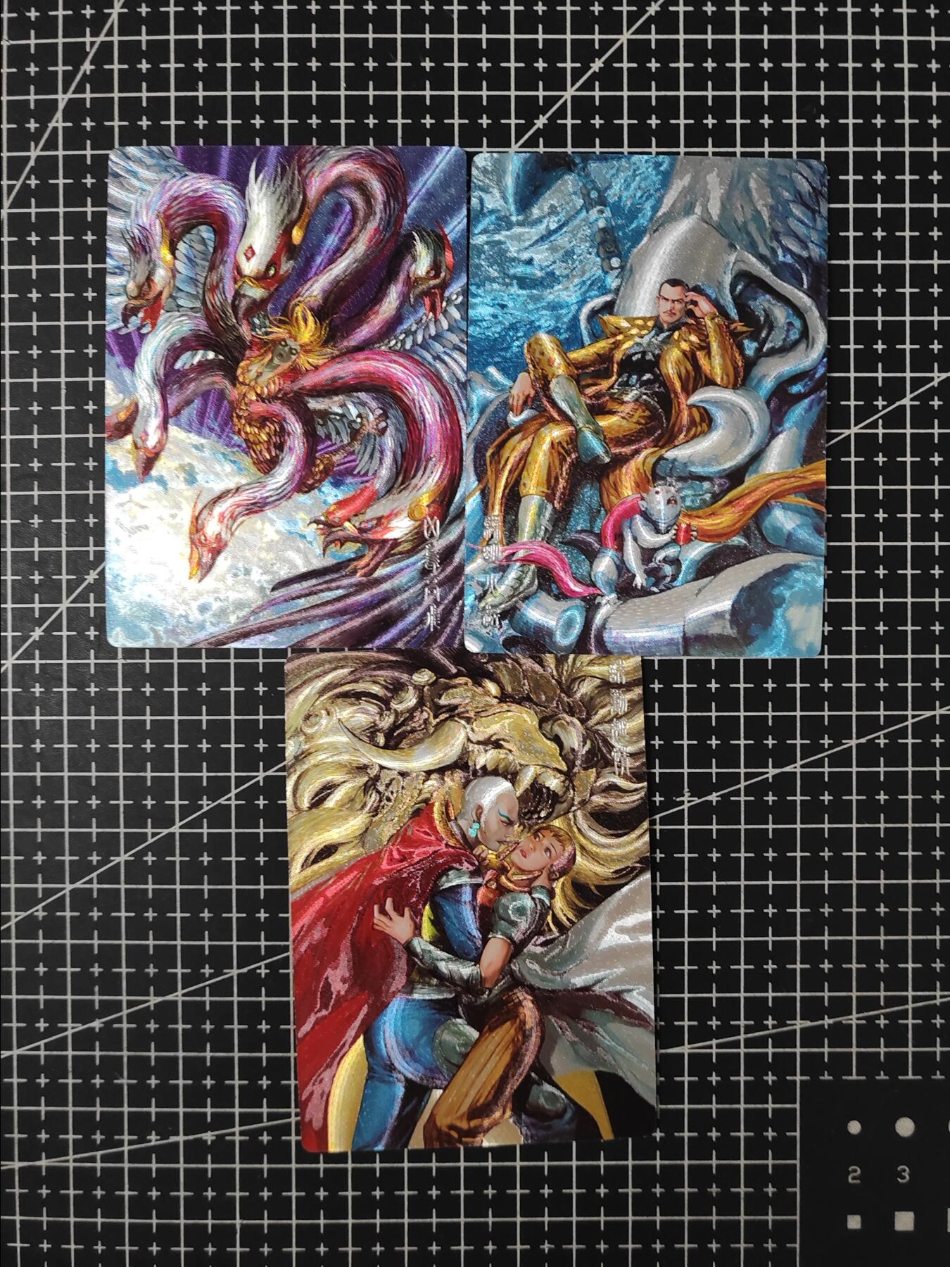铃鹿第七期（提示一：自制卡难免瑕疵，可能存在撞角爆边等出厂瑕疵，介意慎拍；提示二：参拍请慎重，跑单押金不退的）） 山海逆战1