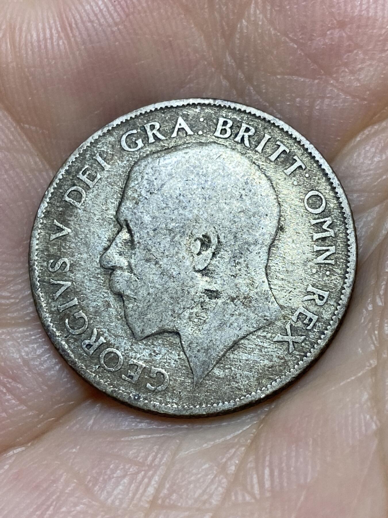 2025年第八十九场(总第一百一十五场）外国好品散币(免佣金) 英国🇬🇧1922年1先令银币(乔治五世第二版，500银)