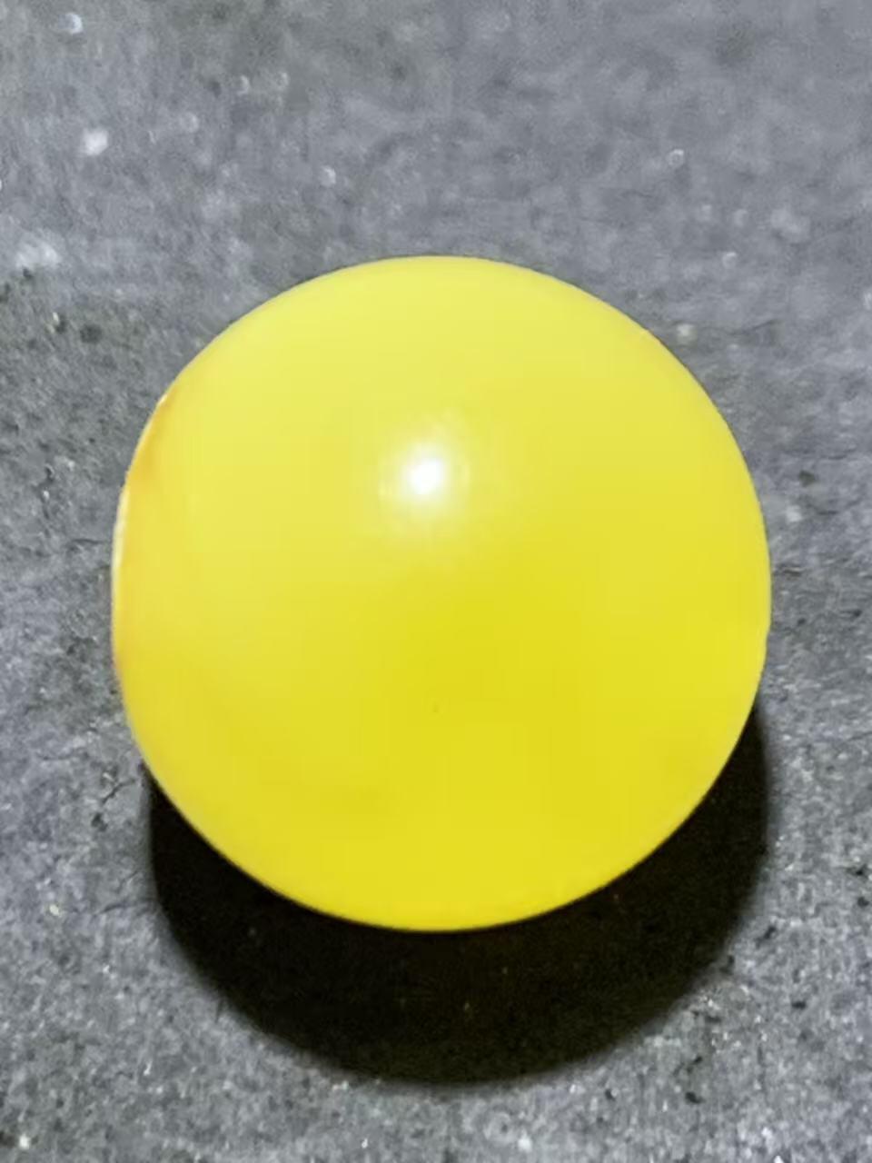 天然俄料原矿蜜蜡通货圆珠一颗