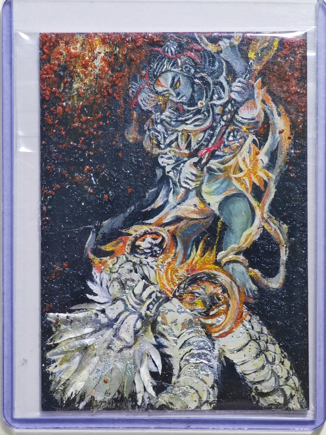 白泽拍卖卡牌手绘专场第24期（持续征集ING，白露暧秋色，月明清漏中）