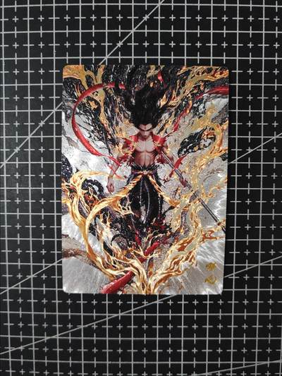 铃鹿第七期（提示一：自制卡难免瑕疵，可能存在撞角爆边等出厂瑕疵，介意慎拍；提示二：参拍请慎重，跑单押金不退的）） - 奇点粗闪哪吒