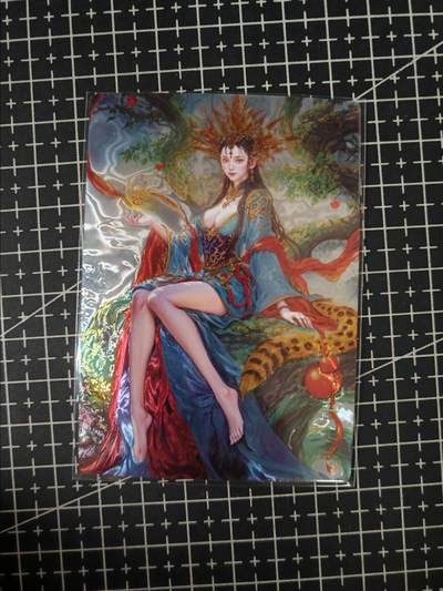 铃鹿第七期（提示一：自制卡难免瑕疵，可能存在撞角爆边等出厂瑕疵，介意慎拍；提示二：参拍请慎重，跑单押金不退的）） - 光刻西王母