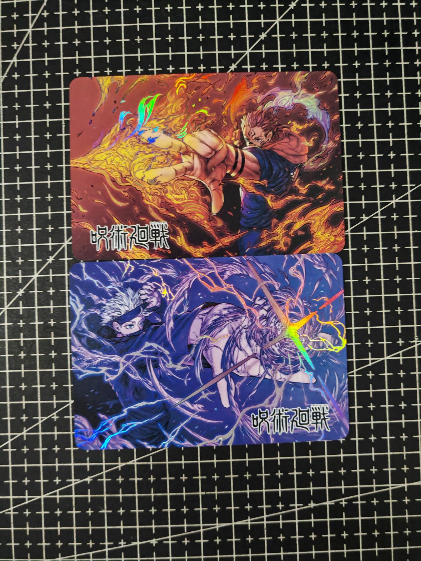 铃鹿第七期（提示一：自制卡难免瑕疵，可能存在撞角爆边等出厂瑕疵，介意慎拍；提示二：参拍请慎重，跑单押金不退的）） 咒术回战彩闪对卡