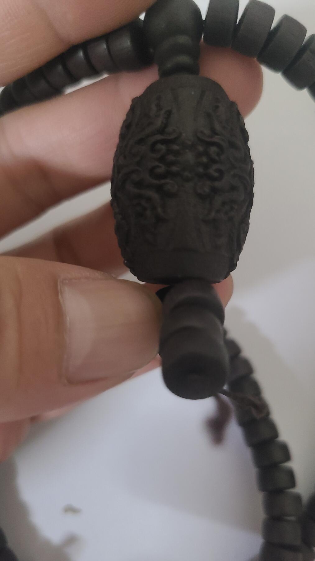 海南降真香脖挂一串