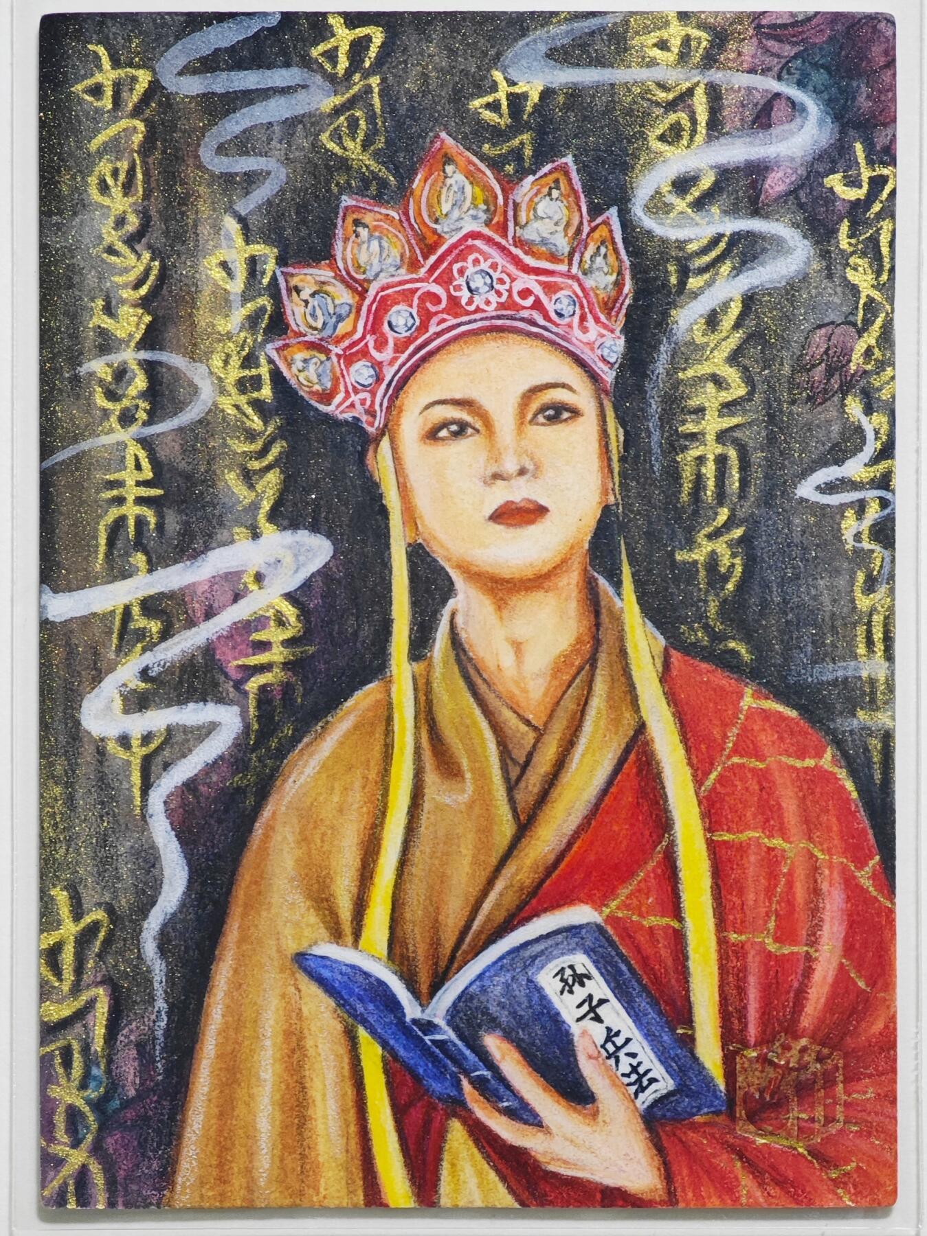 白泽拍卖卡牌手绘专场第24期（持续征集ING，白露暧秋色，月明清漏中）