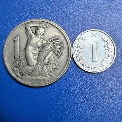 各国家硬币 无佣金 - 捷克斯洛伐克2个