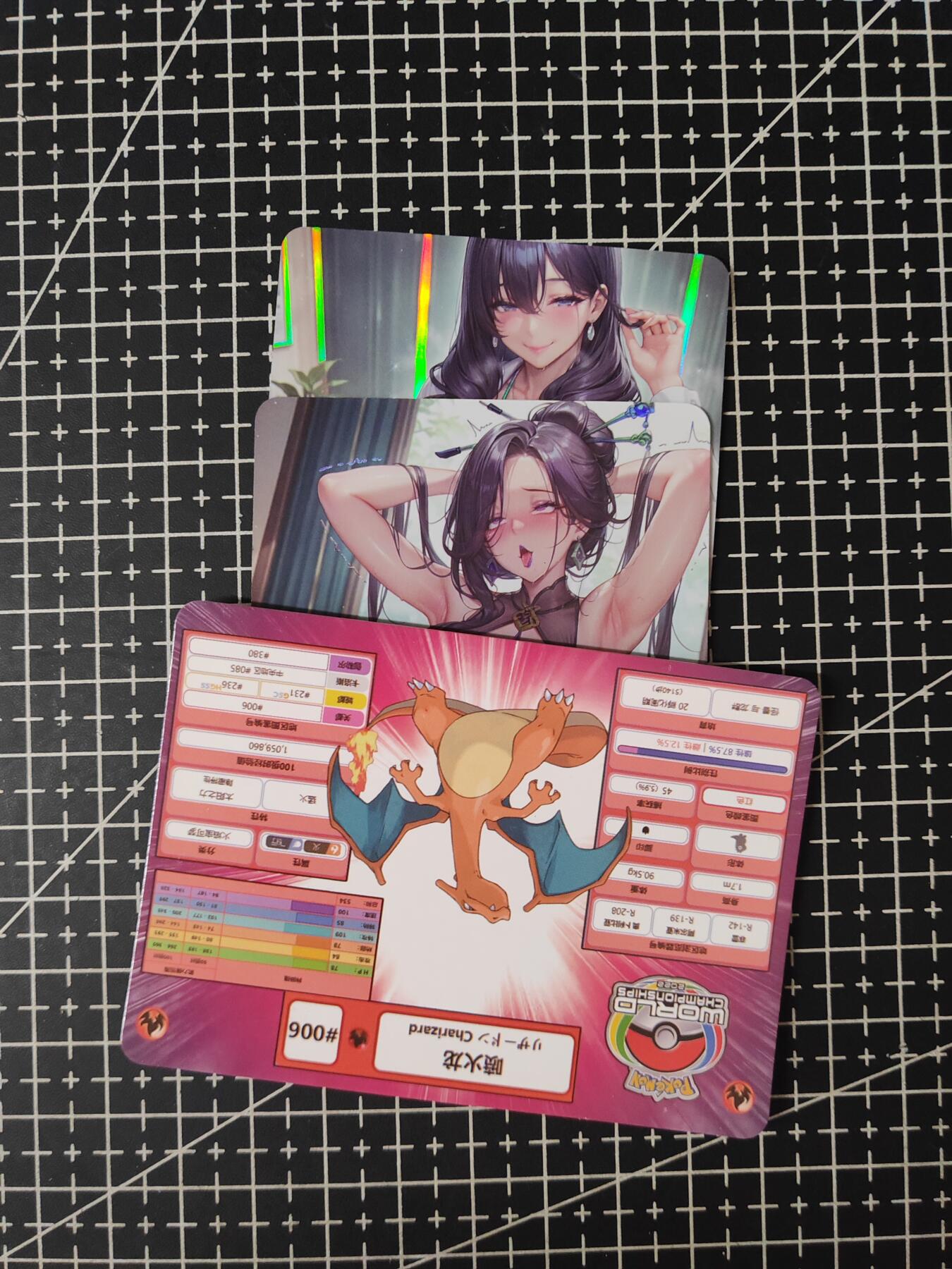 铃鹿第七期（提示一：自制卡难免瑕疵，可能存在撞角爆边等出厂瑕疵，介意慎拍；提示二：参拍请慎重，跑单押金不退的））