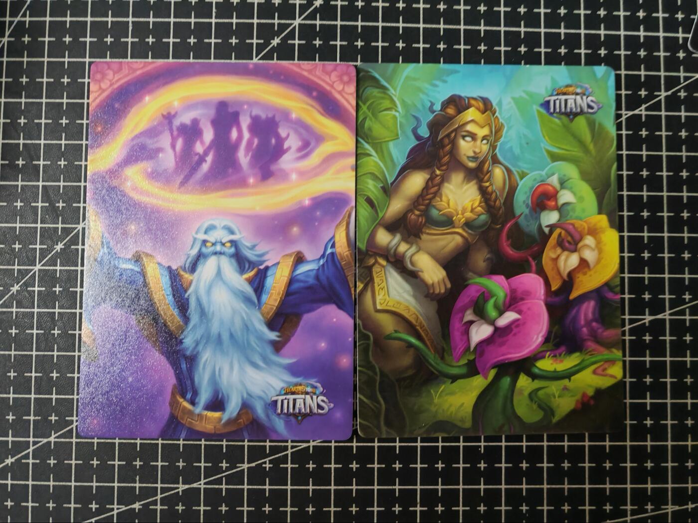 铃鹿第七期（提示一：自制卡难免瑕疵，可能存在撞角爆边等出厂瑕疵，介意慎拍；提示二：参拍请慎重，跑单押金不退的）） 炉石粗闪2