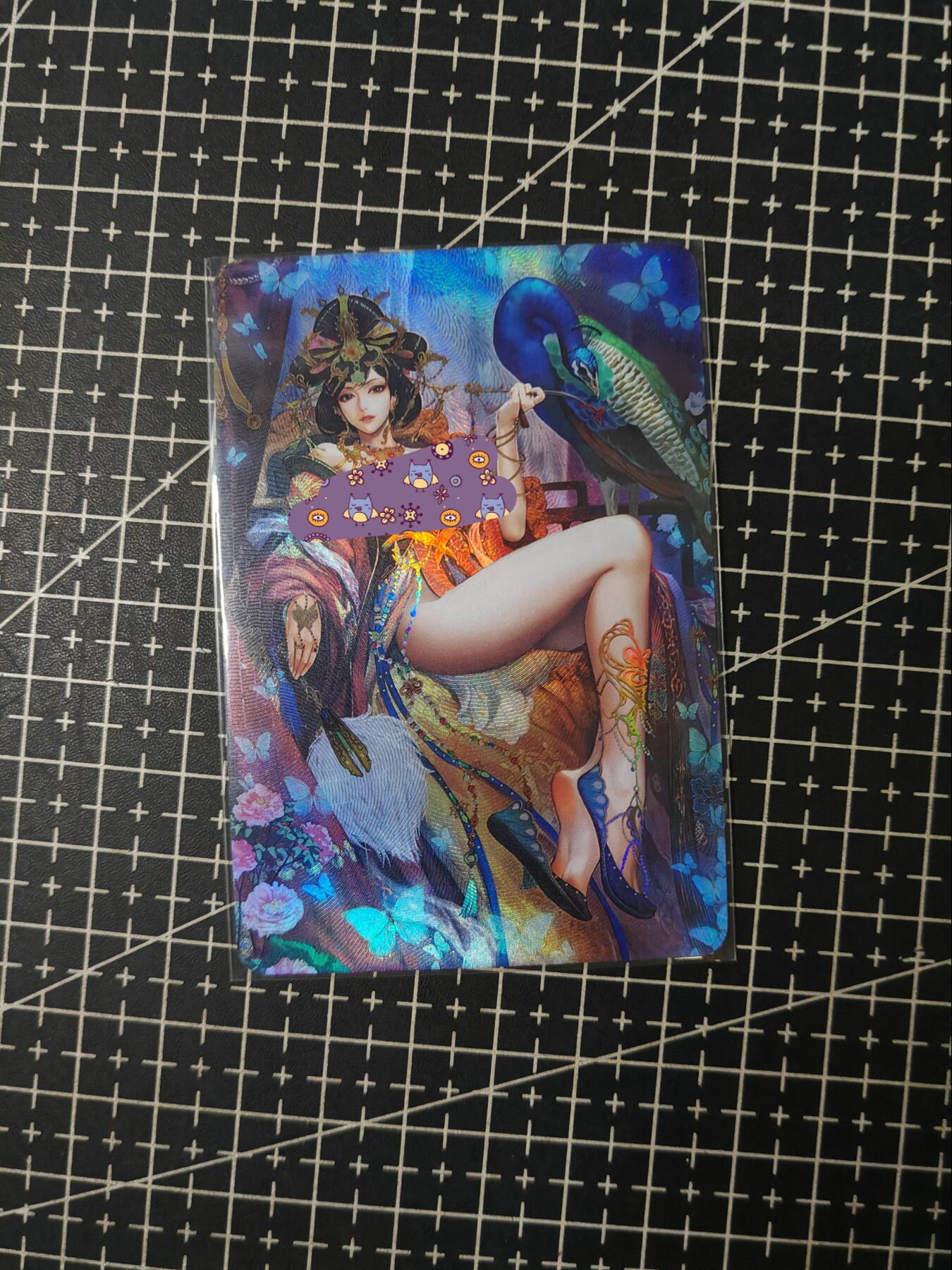 铃鹿第七期（提示一：自制卡难免瑕疵，可能存在撞角爆边等出厂瑕疵，介意慎拍；提示二：参拍请慎重，跑单押金不退的）） 青鸾艺术卡三国杀吴宓