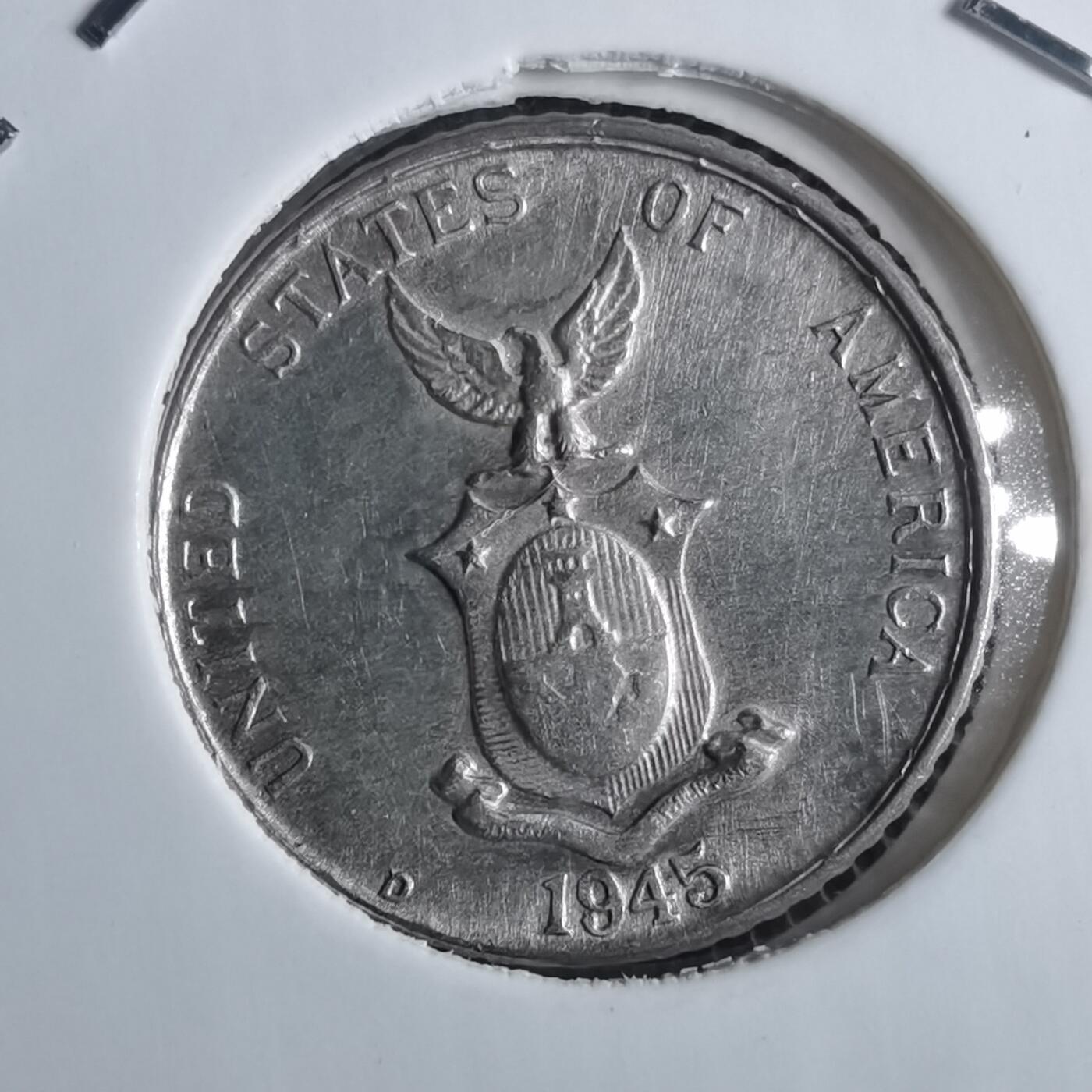 沼泽如烟--第835场 菲律宾1945年十分银币