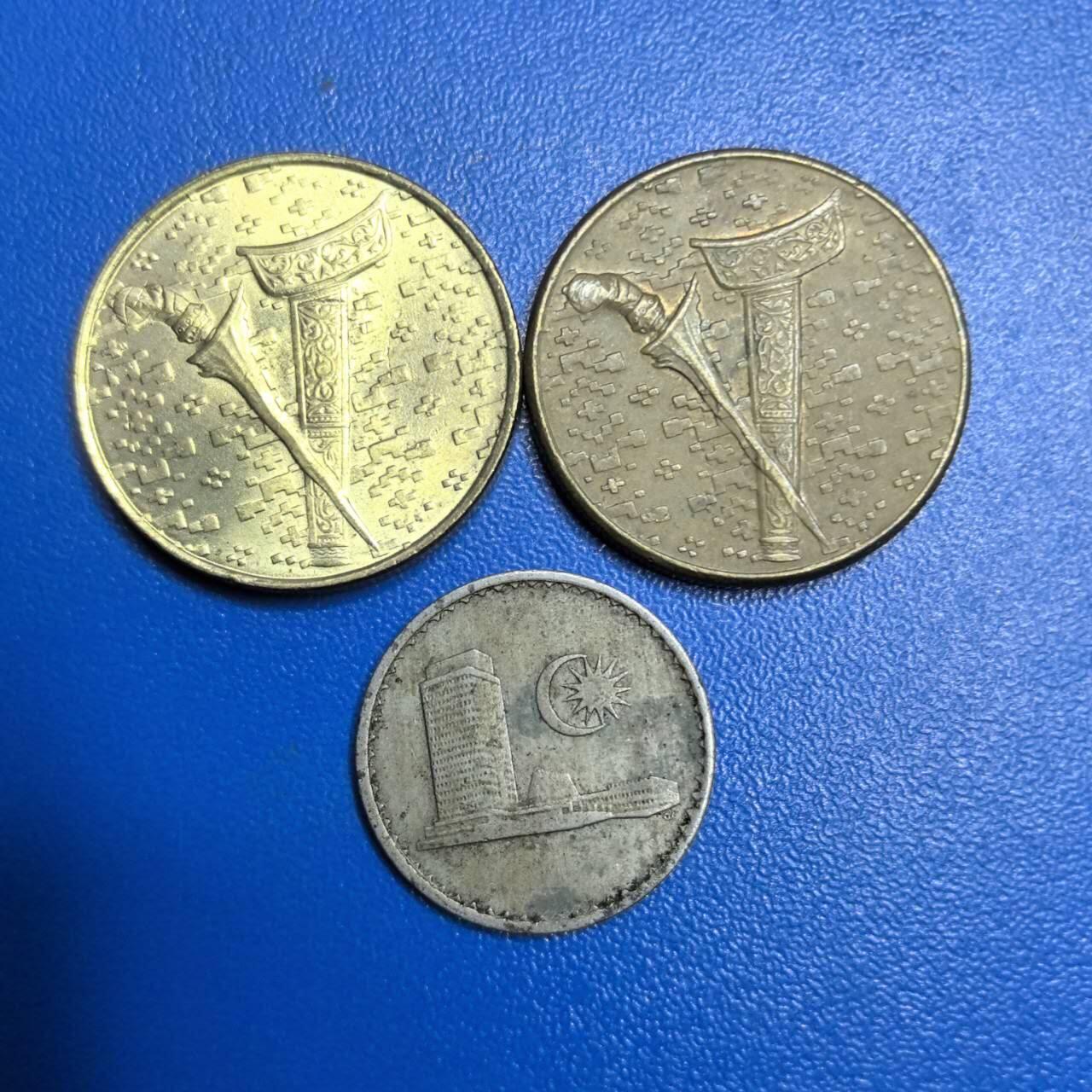 各国家硬币 无佣金 马来西亚3个