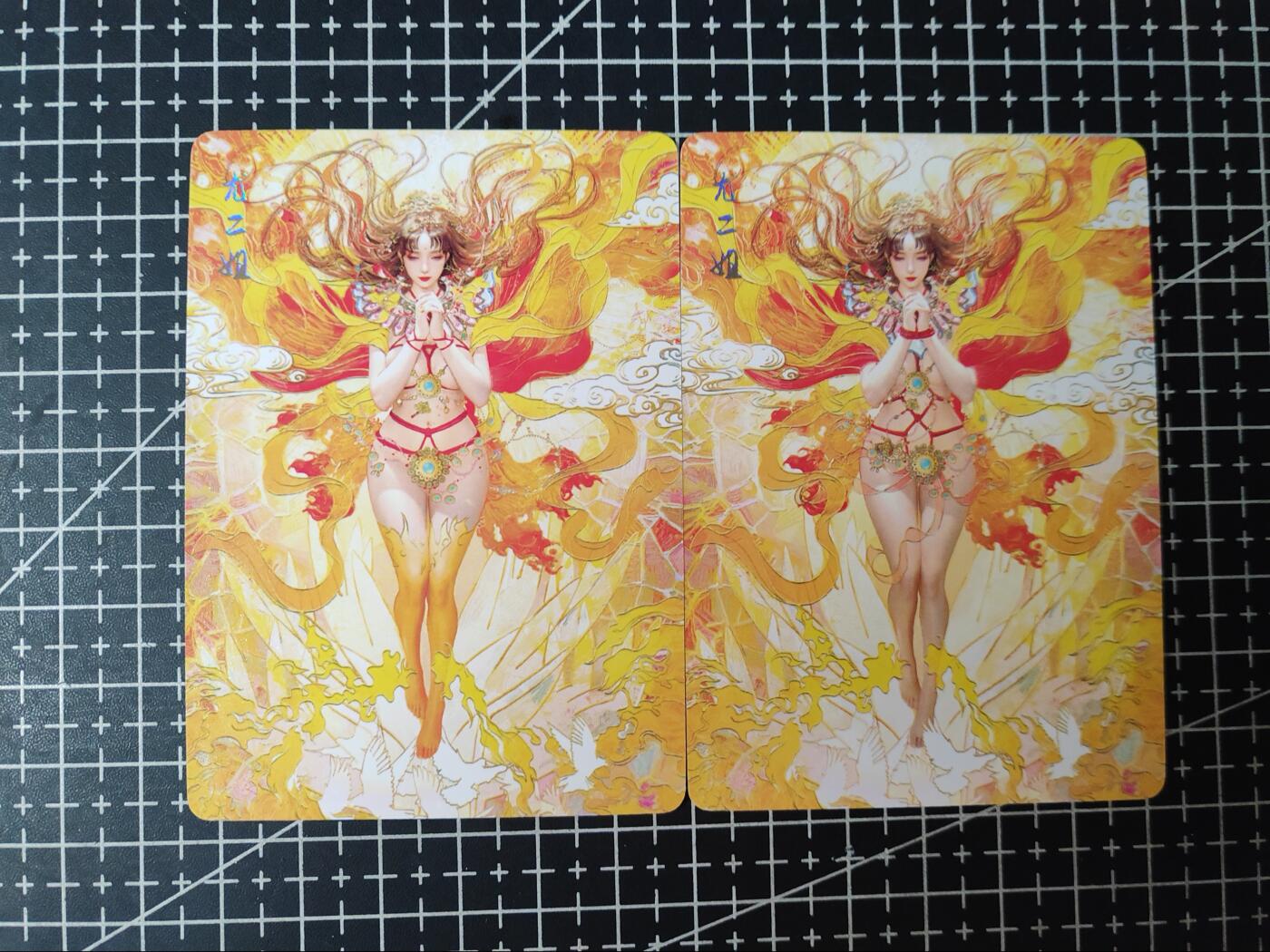 铃鹿第七期（提示一：自制卡难免瑕疵，可能存在撞角爆边等出厂瑕疵，介意慎拍；提示二：参拍请慎重，跑单押金不退的）） 普卡尤二姐