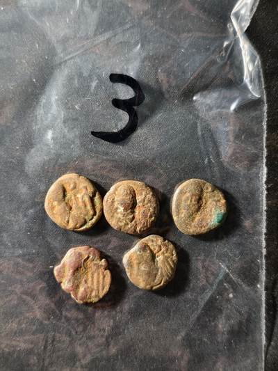 73期回流戒指饰品杂件纪念章丝路钱币专场 - 埃兰王朝铜币