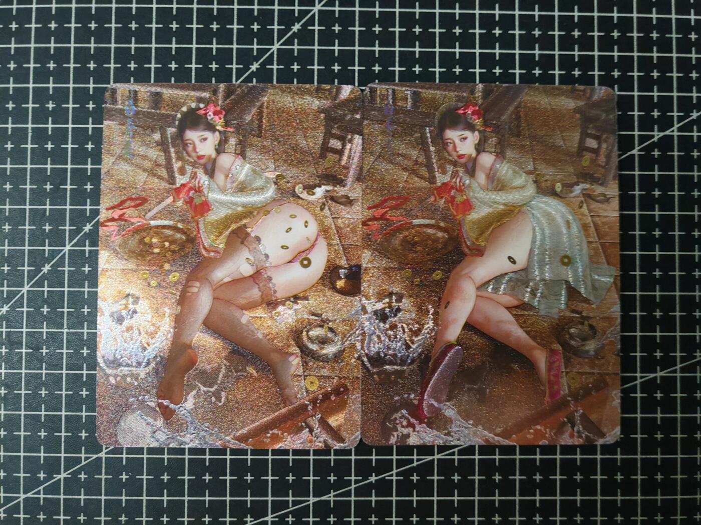 铃鹿第七期（提示一：自制卡难免瑕疵，可能存在撞角爆边等出厂瑕疵，介意慎拍；提示二：参拍请慎重，跑单押金不退的）） 幻粗白秀英